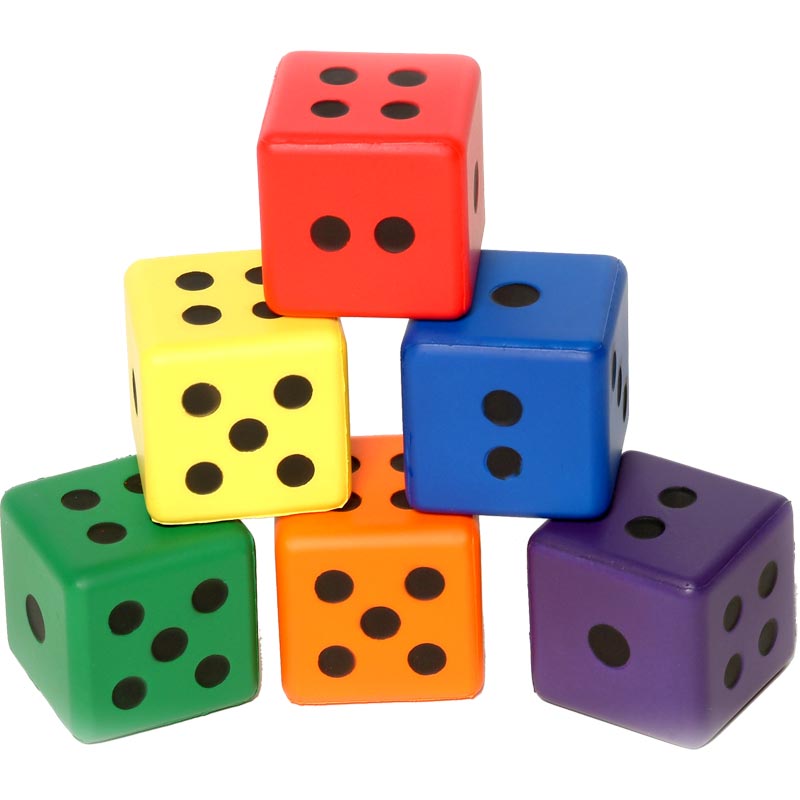 PLAYM8 Mini Foam Dice